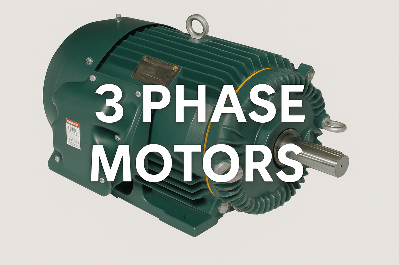Three Phase Motor Types Explained - Square One Electric Motors & Pumps