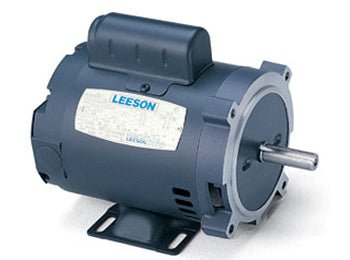 E119350.00 Leeson Motor 3/4HP 1725RPM 56C DP 115/208 - 230V 1Ph C6K17D44 - Square One Electric Motors & Pumps