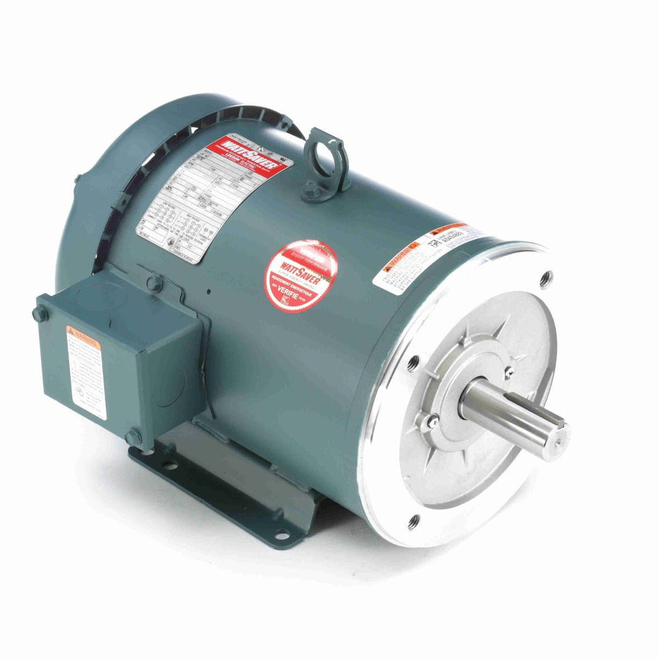 132243.00 Leeson Motor 2HP 1170RPM 184TC TEFC 208 - 230/460Volt 3Phase C184T11FK6 - Square One Electric Motors & Pumps