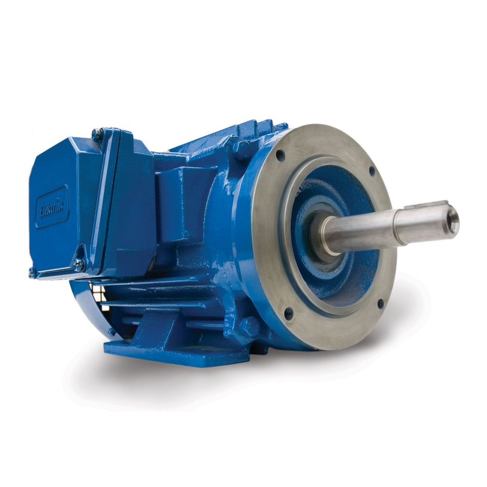 20JM-3-30-18 Elektrim Motor 30HP 1800RPM 286JM TEFC 208-230/460V 3 Phase - Square One Electric Motors & Pumps