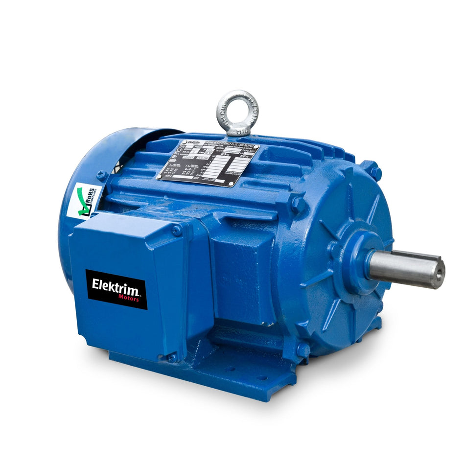 20NFM-3-1.5-36 Elektrim Motor 1.5HP 3600 RPM 3 Phase