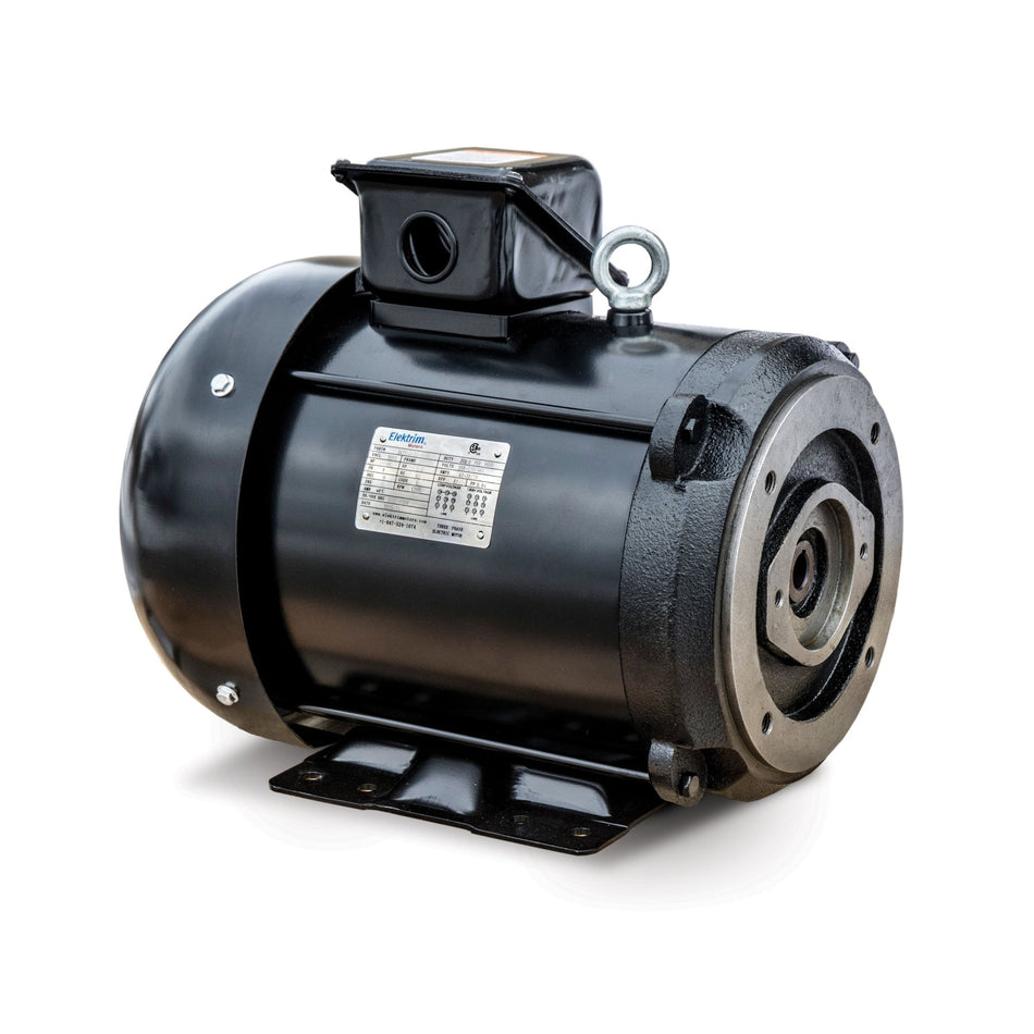 36TC - 3 - 15 - 18WP Elektrim Motor 15HP 1800RPM 215YZ TEFC 208 - 230/460V 3 Phase - Square One Electric Motors & Pumps