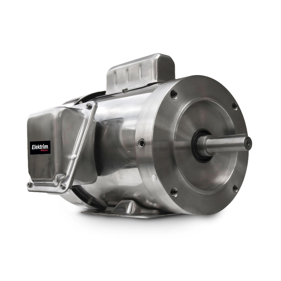 39CF-1-.75-18 Elektrim Motor 3/4HP 1800 RPM 56C TEFC 1 Phase