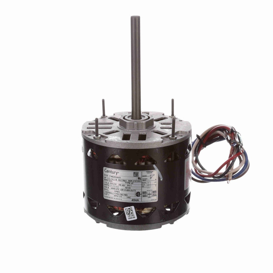 454A Century Condenser Fan Motor 1/3 - 1/4 - 1/6HP 1625RPM F48Y OPEN 208 - 230 Volt 1 Phase - Square One Electric Motors & Pumps