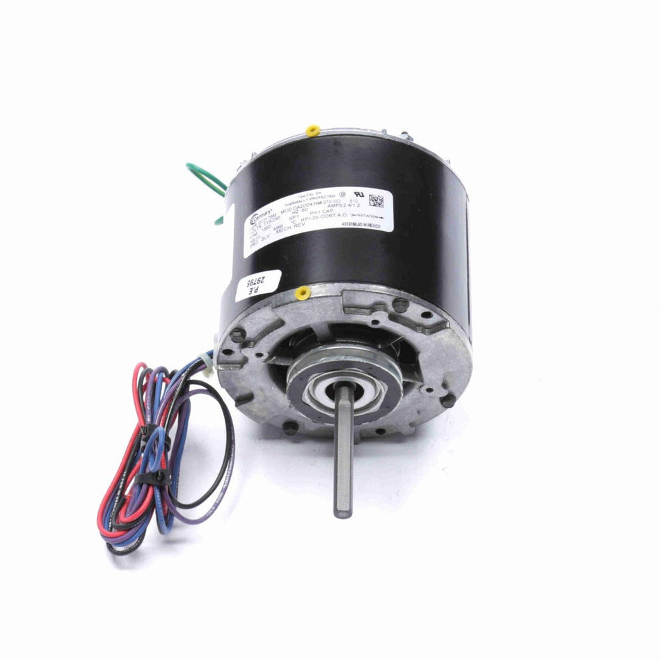 D0610 Fasco Motor 1/20 HP, 1550 RPM, 115-230 V, 1 Phase