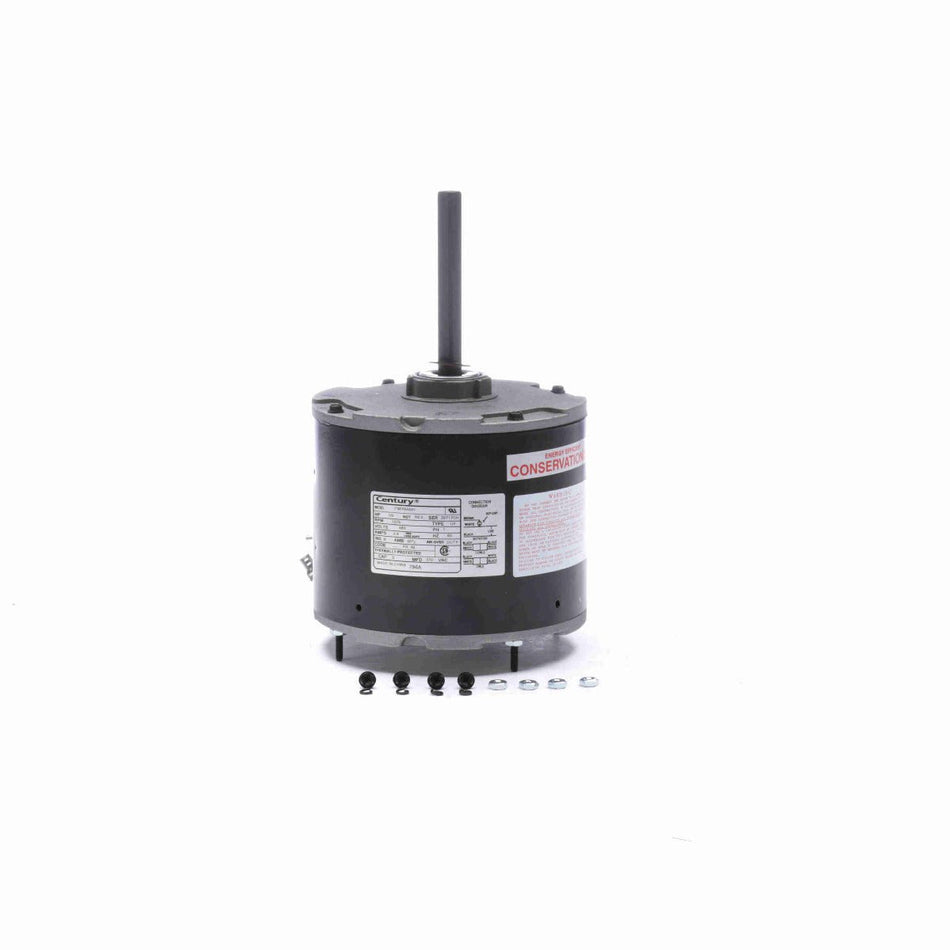 796A Century Fan Motor 1/3HP 1075RPM 48Y ENCLOSED 460 Volt 1 Phase - Square One Electric Motors & Pumps