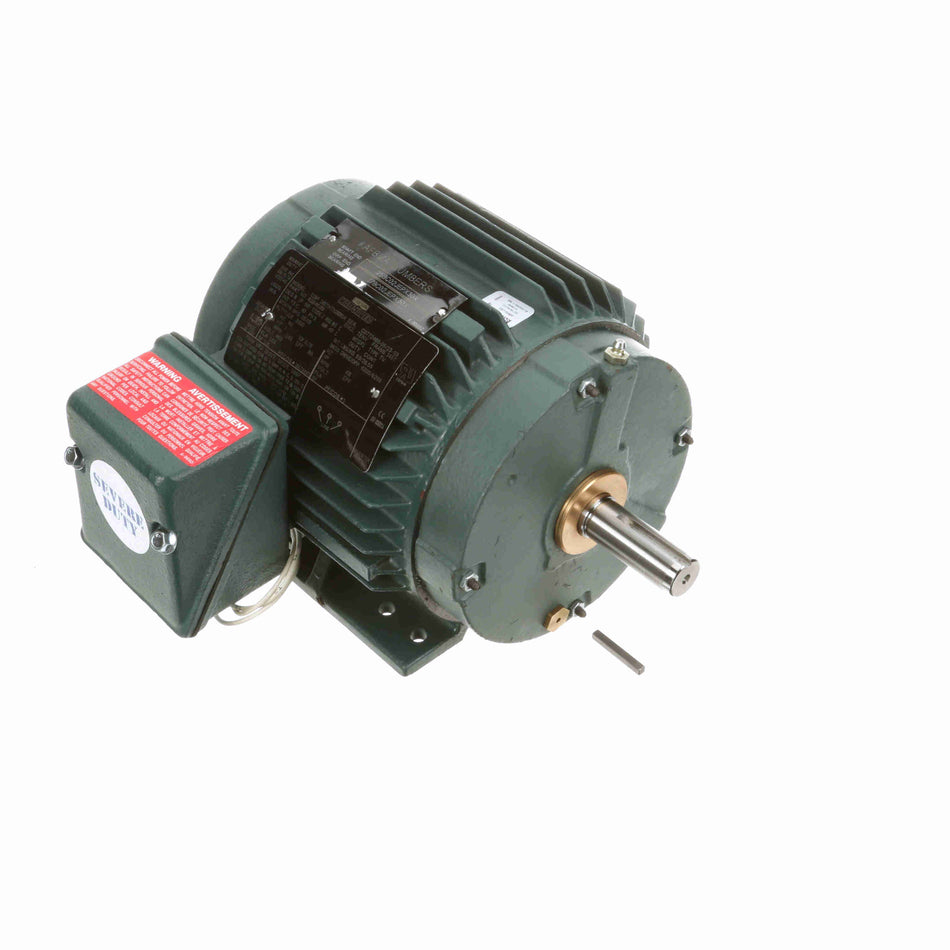 811646.00 Leeson Motor 1HP 1200RPM 145T TENV 460V 3 Phase 145THTN9076 - Square One Electric Motors & Pumps