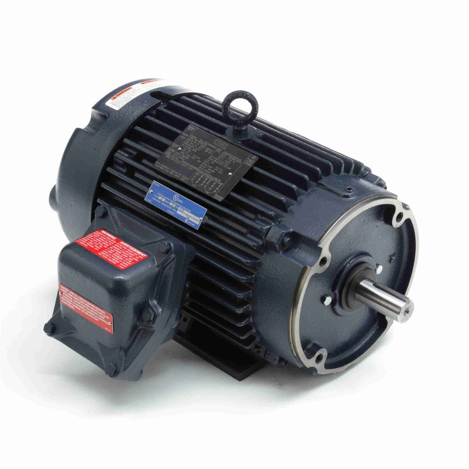 825071.00 Leeson Motor 5HP 1800RPM 184TC EPFC 230/460Volt 3Phase - Square One Electric Motors & Pumps