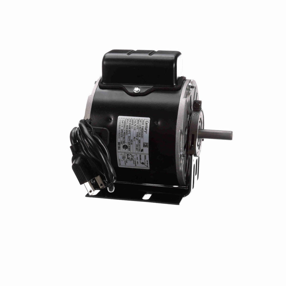 9618A Century Fan Motor 1/4HP 1075RPM 48Y SEMI ENCL 115 Volt 1 Phase - Square One Electric Motors & Pumps