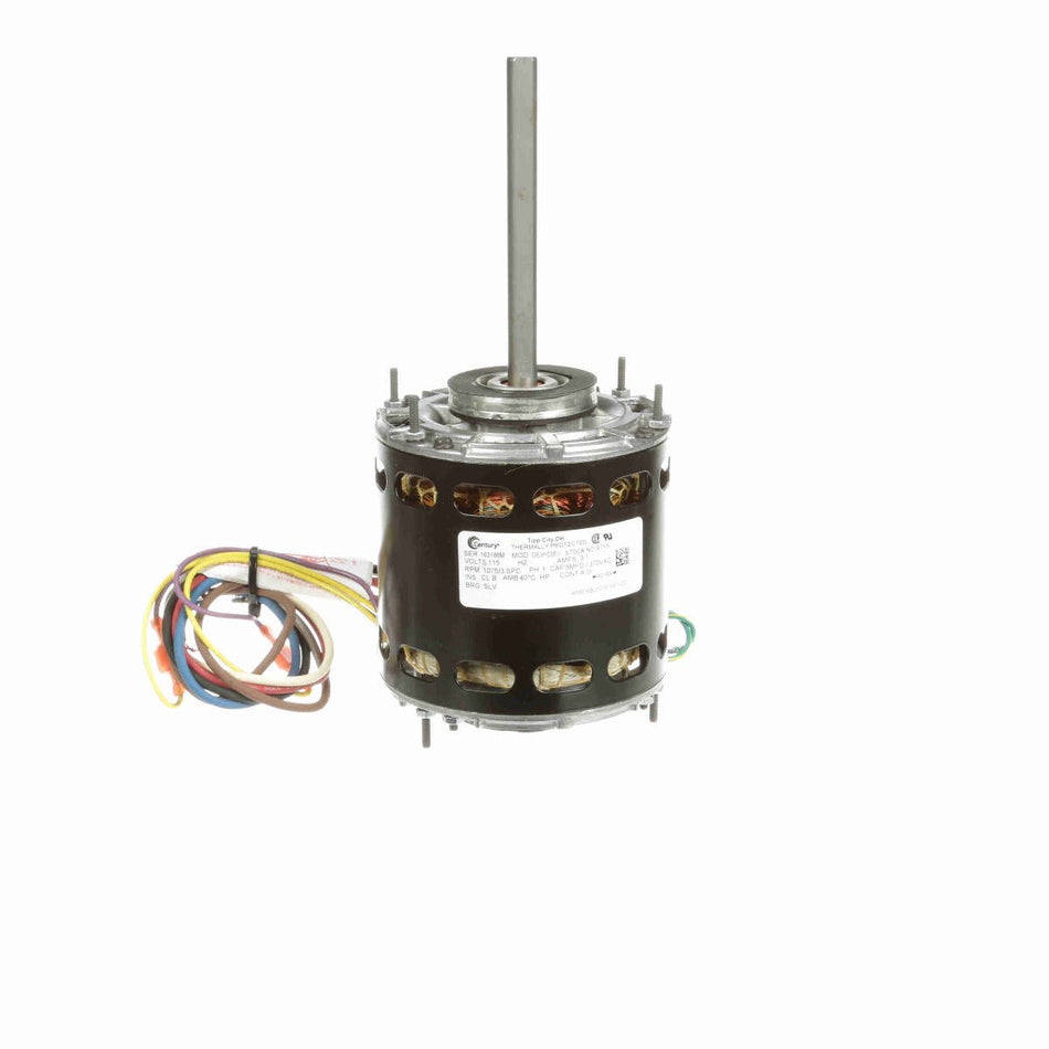 9715 Century Blower Motor 1/6HP 1075RPM 42Y OPEN 115 Volt 1 Phase - Square One Electric Motors & Pumps