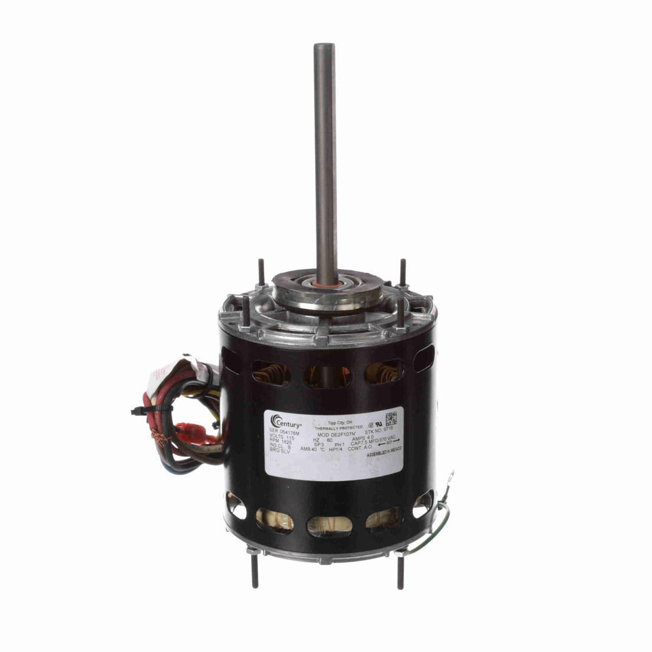 9716 Century Blower Motor 1/4HP 1625RPM 42Y OPEN 115 Volt 1 Phase - Square One Electric Motors & Pumps