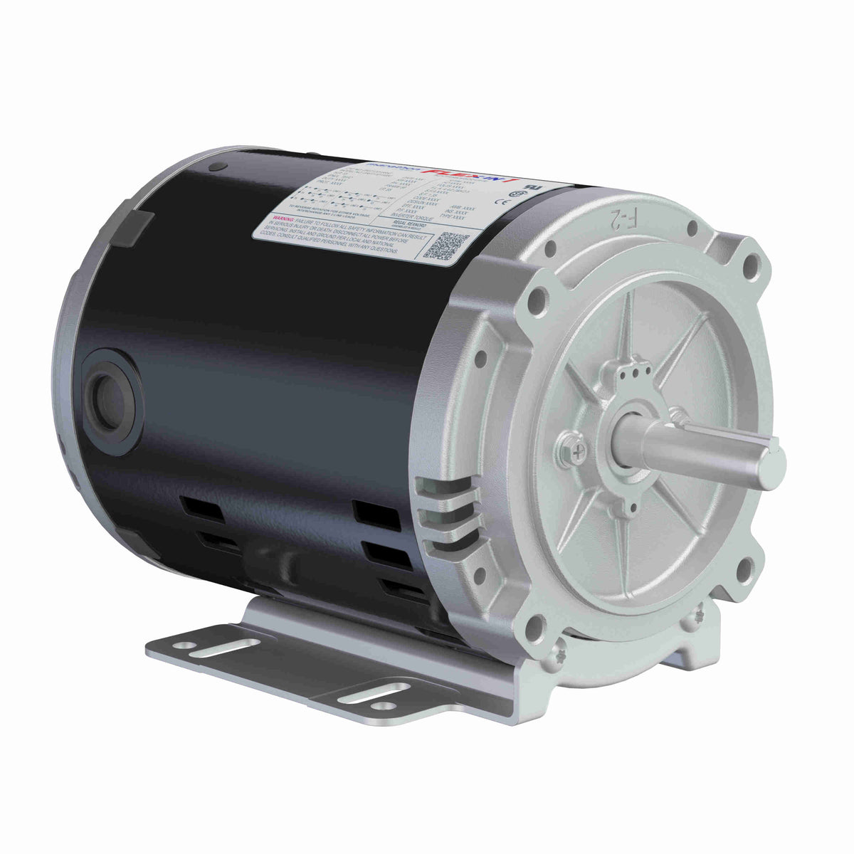FX13BK001 Marathon Oil Burner Motor 1/3HP 3450RPM 56C DP 208 - 230/460V 3 Phase 56T34D15643A - Square One Electric Motors & Pumps
