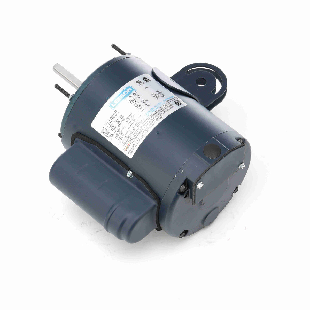 191893.00 Leeson Pedestal Fan Motor 1/2HP 1075RPM 48Y TEAO 208 - 230V 1Ph - Square One Electric Motors & Pumps