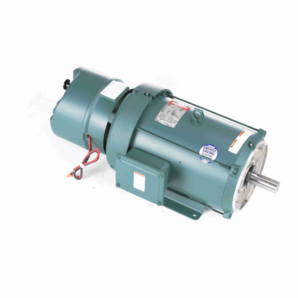 140605.00 Leeson Brake Motor 7.5HP 1760RPM 213TC TEFC 208 - 230/460Volt 3Phase - Square One Electric Motors & Pumps