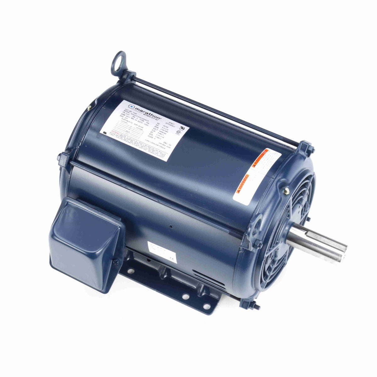 Y469A Marathon Motor 5HP 1800RPM 215T DP 460 Volt 3 Phase 215TTDBD7205BB - Square One Electric Motors & Pumps