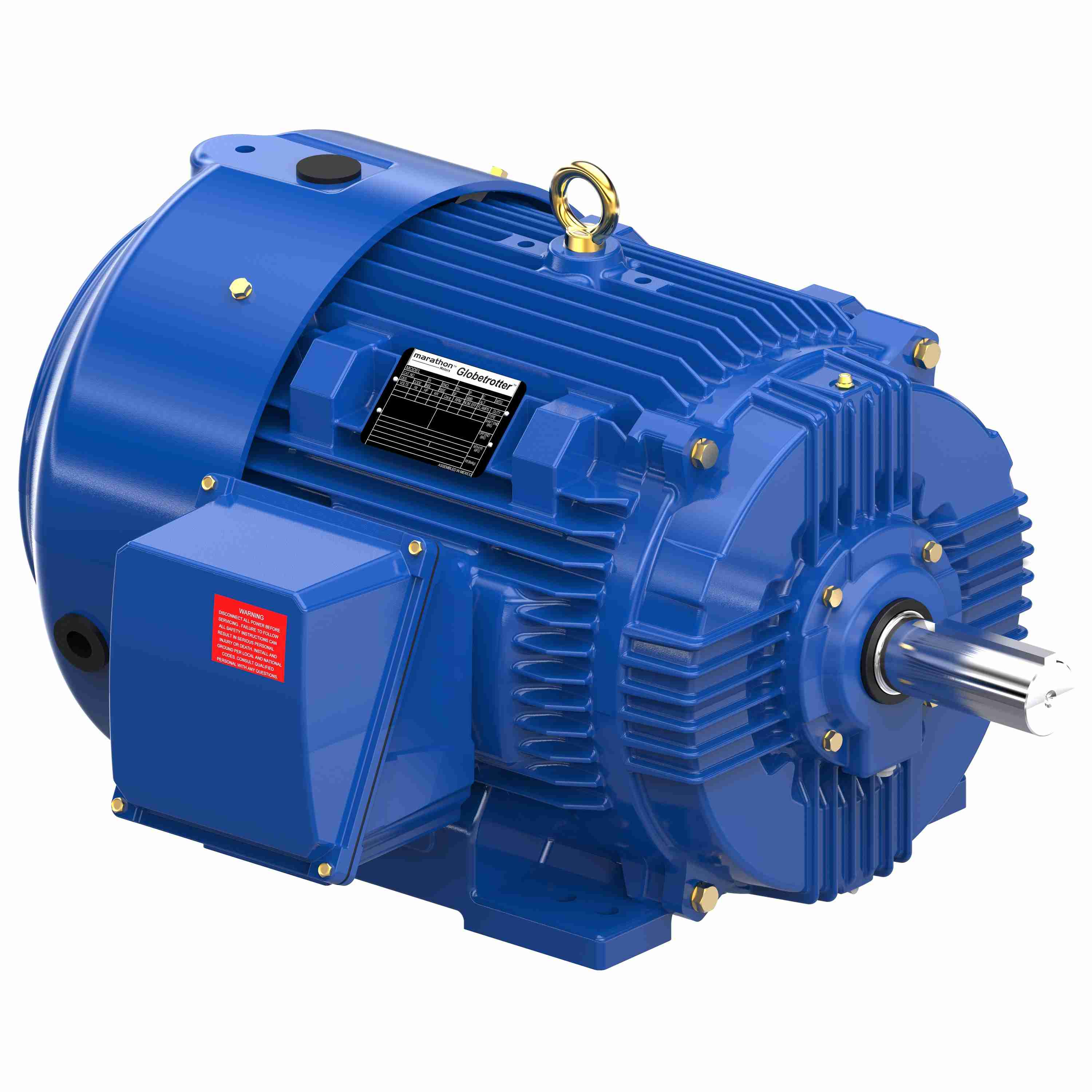 Y388A Marathon Motor 40HP 1800RPM 326T TEFC 460V 3 Phase 326TTFCD9210AB - Square One Electric Motors & Pumps