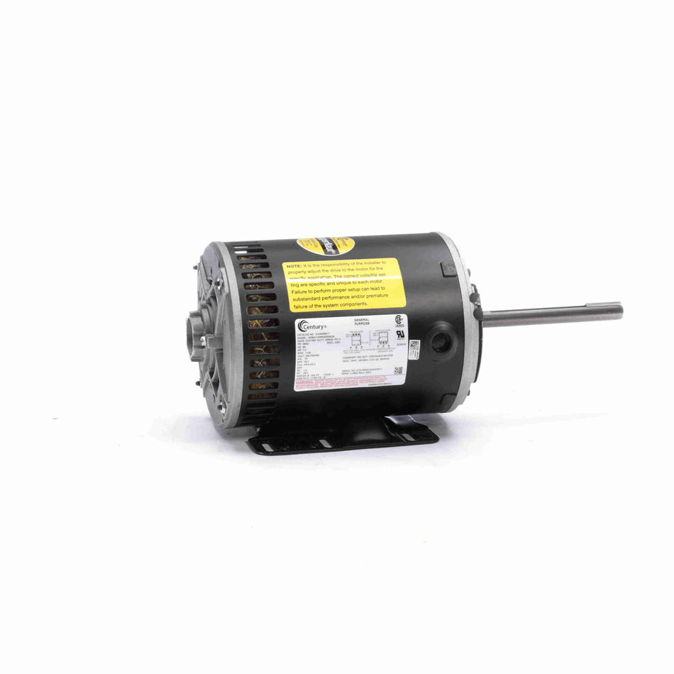 H1050RBV1 Century Motor 1HP 1140RPM 56HZ OAO 208 - 230/460 Volt 3 Phase - Square One Electric Motors & Pumps