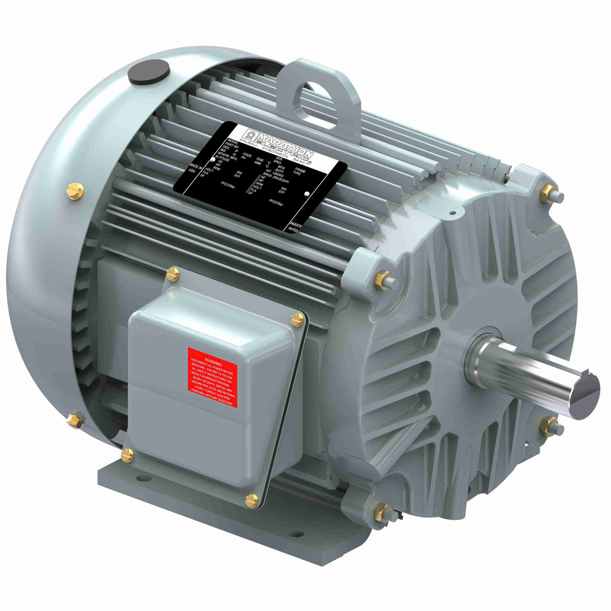 LM34145 Leeson Motor 2HP 900RPM 213T TEFC 230/460V 3 Phase AF8P2T61 - Square One Electric Motors & Pumps