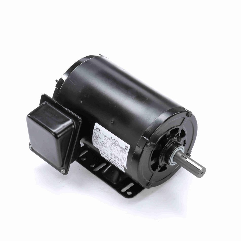 BR3202LES Century Motor 2HP 3450RPM P56H ODP 460/200 - 230 Volt 3 Phase - Square One Electric Motors & Pumps