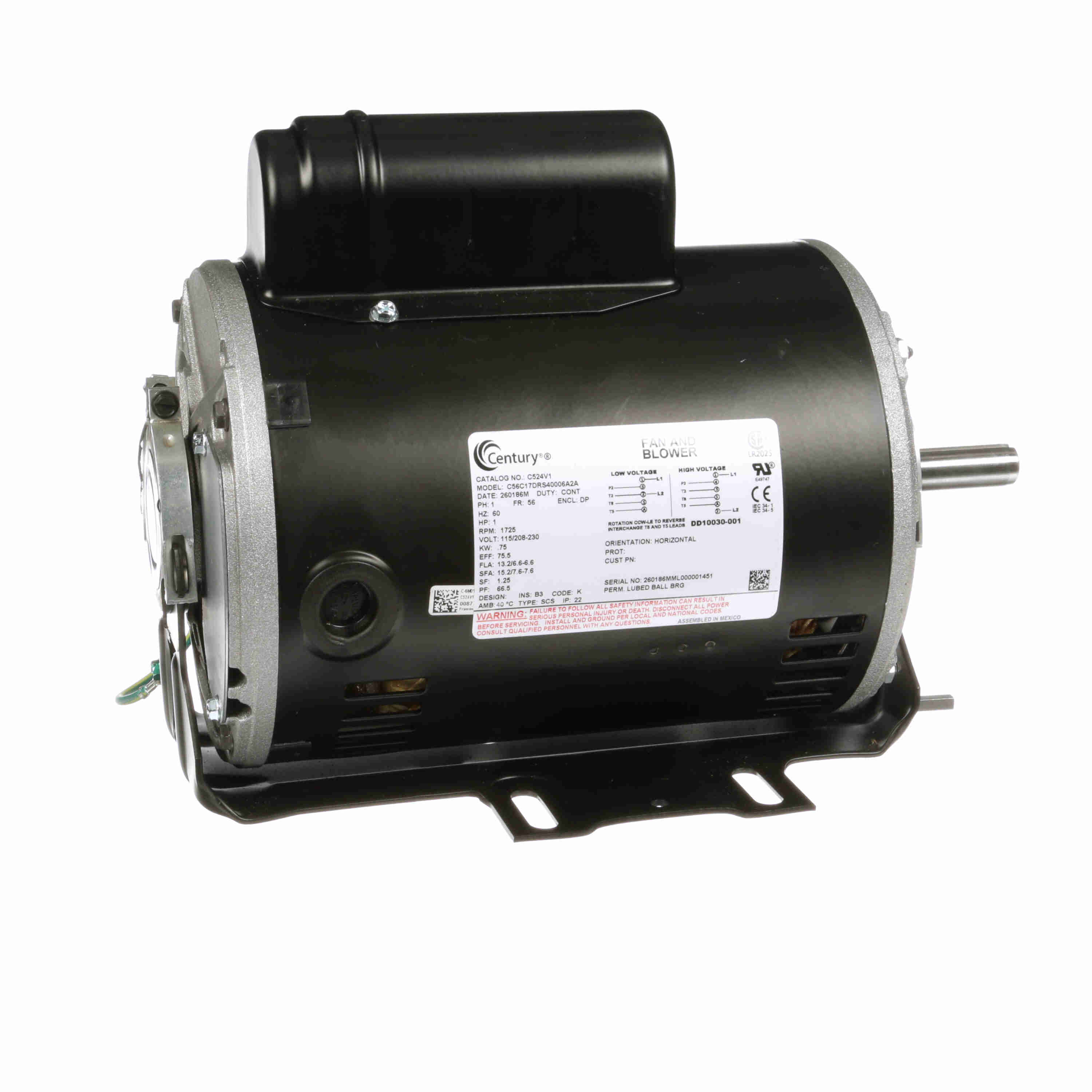 C524V1 Century Motor