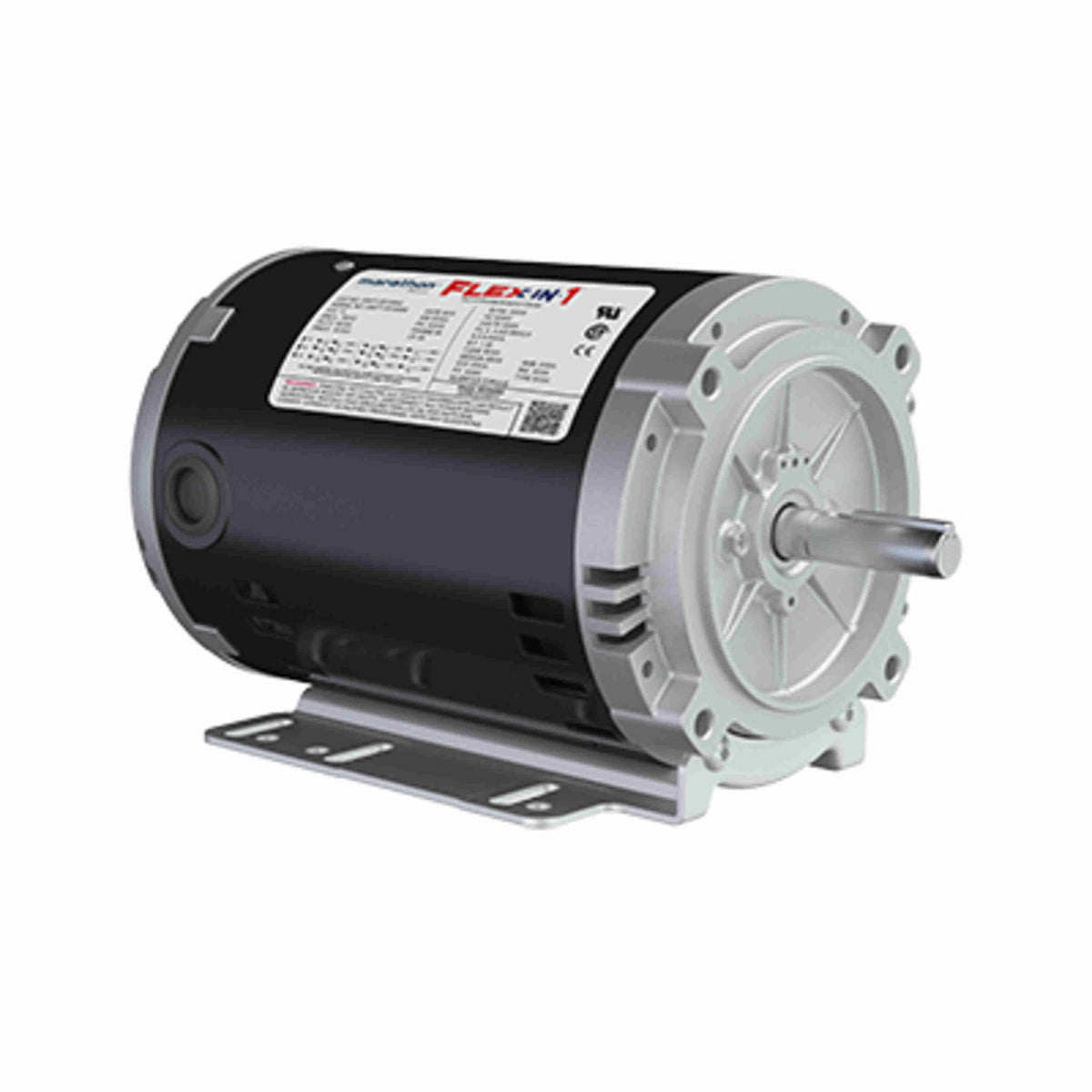 FX02BK003 Marathon Motor 2HP 1800RPM 56H DP 200 - 230/460V 3 Phase 56T17D15851A - Square One Electric Motors & Pumps