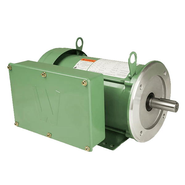 FD10 - 18 - 215TC Worldwide Motor 10HP 1800RPM 215TC TEFC 208 - 230V 1 Phase - Square One Electric Motors & Pumps