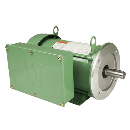 FD10 - 18 - 215TC Worldwide Motor 10HP 1800RPM 215TC TEFC 208 - 230V 1 Phase - Square One Electric Motors & Pumps