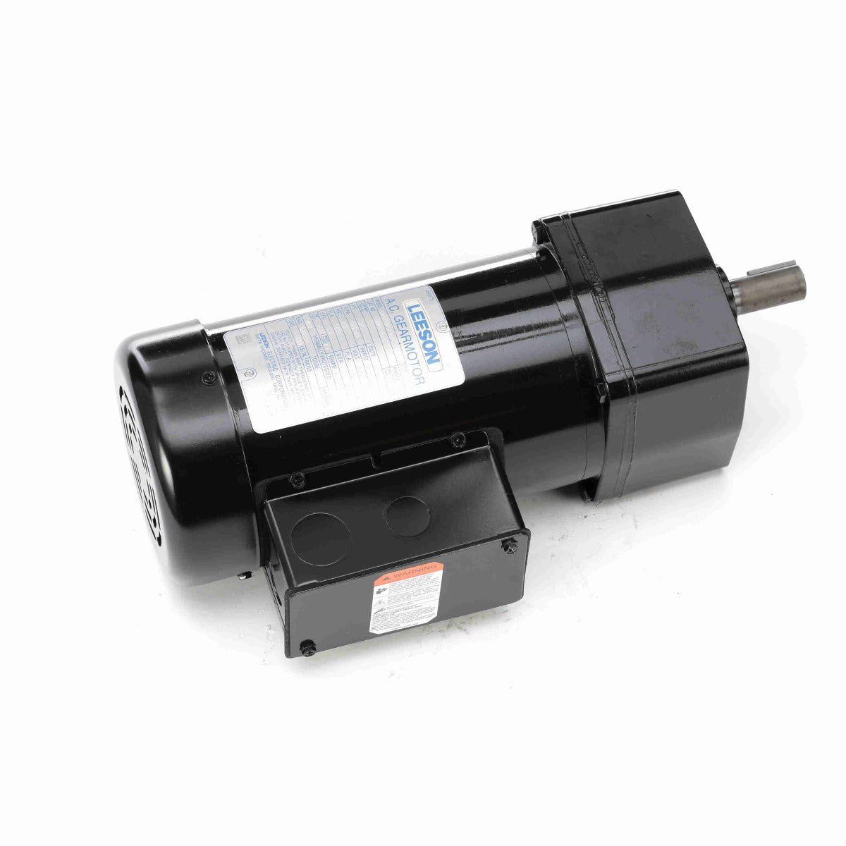 096015 Leeson Gear Motor 1/3HP 173RPM 42Y TEFC 230/460V 3 Phase - Square One Electric Motors & Pumps