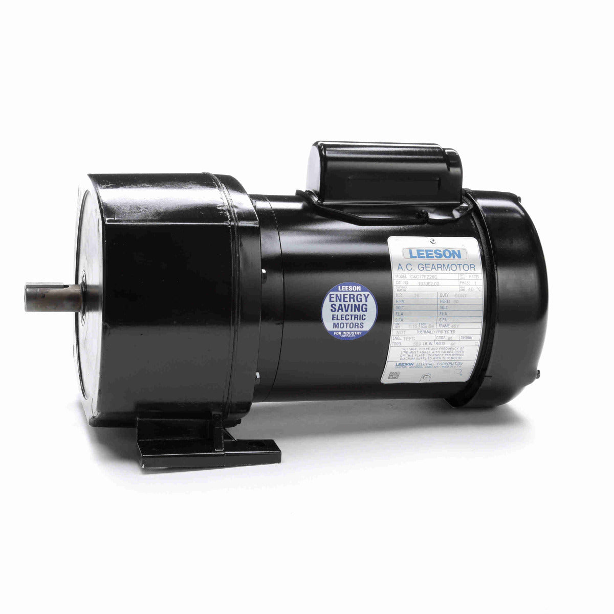 107002.00 Leeson Gear Motor