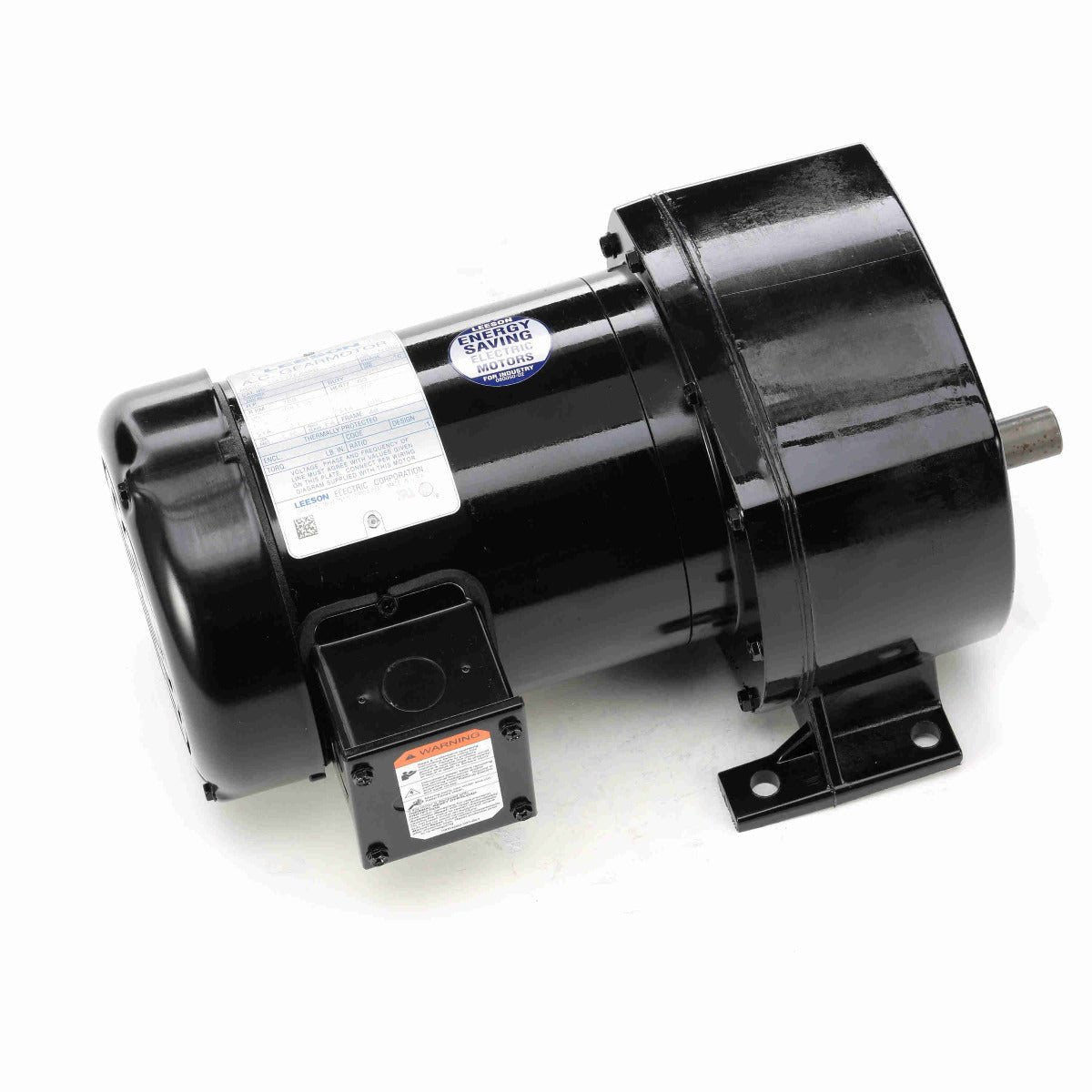 107037 Leeson Gear Motor 1/2HP 288RPM 48 TEFC 208 - 230/460V 3 Phase - Square One Electric Motors & Pumps