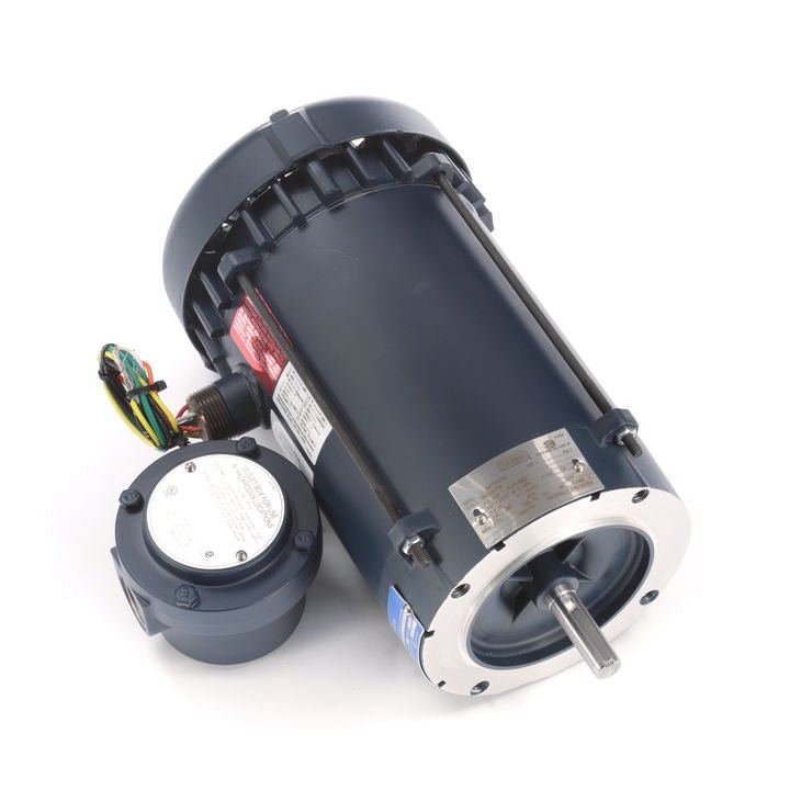 110852.00 Leeson Motor 1HP 1725RPM 56C EPFC 115/208 - 230Volt 1Phase - Square One Electric Motors & Pumps