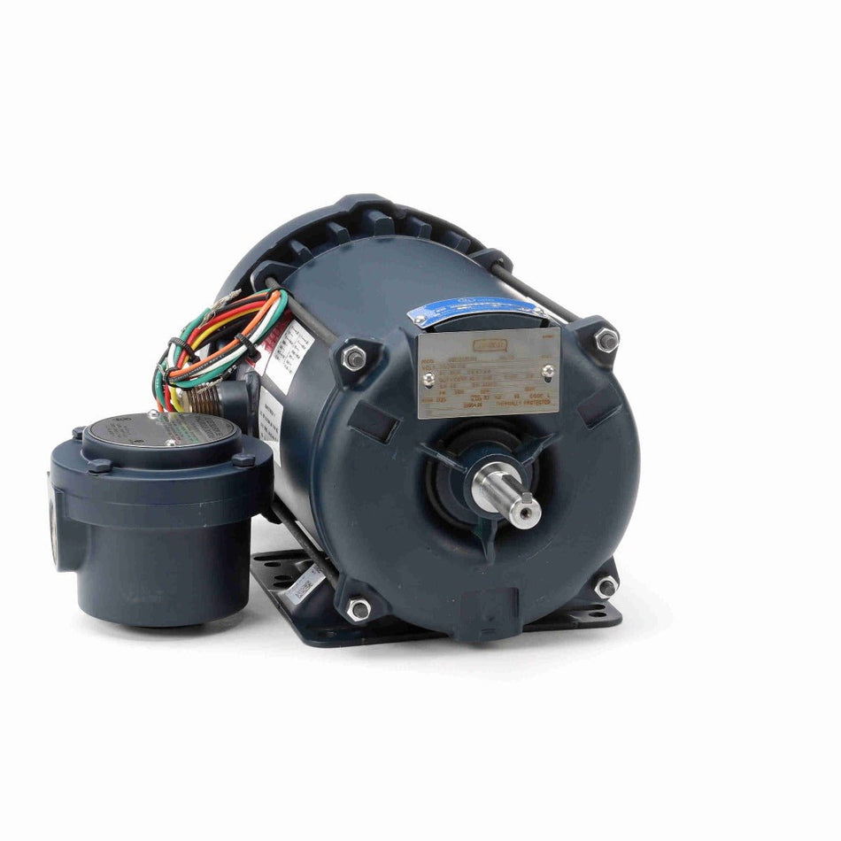 111084.00 Leeson Motor 1/2HP 1725RPM 56H EPFC 115/208 - 230V 1 Phase A6C17XB22 - Square One Electric Motors & Pumps
