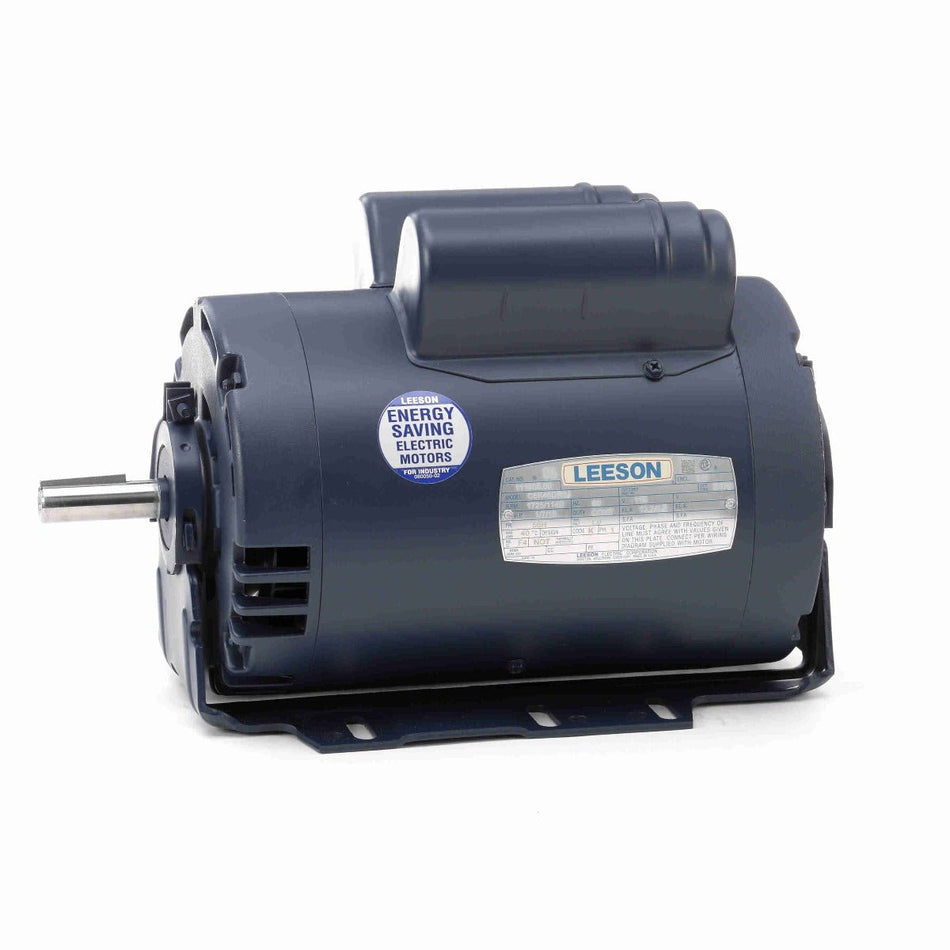 111955.00 Leeson Motor 1 - .44HP 1725RPM 56H DP 115Volt 1Phase - Square One Electric Motors & Pumps