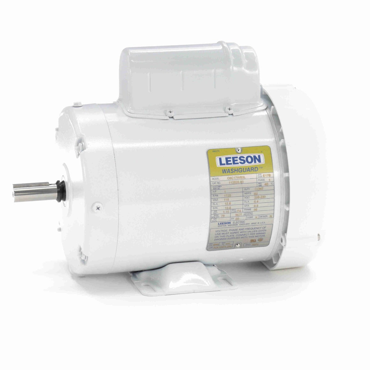 112626.00 Leeson Washdown TEFC Motor