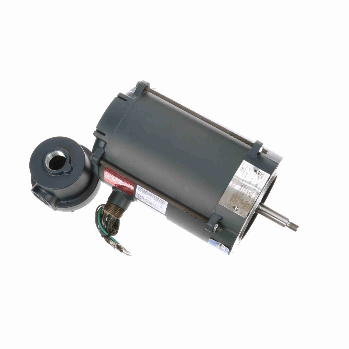 116187.00 Leeson Motor 1/2HP 3450RPM 56J EPNV 208 - 230/460V 3 Phase - Square One Electric Motors & Pumps