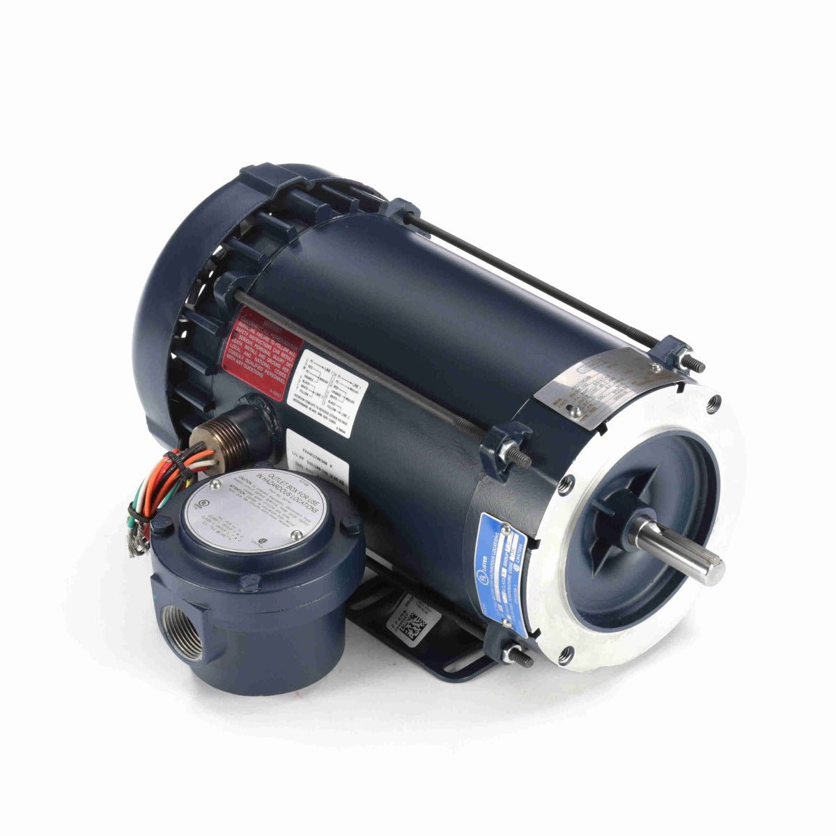 116610.00 Leeson Motor 1/2HP 1140RPM 56HC EPFC 115/208 - 230V 1 Phase - Square One Electric Motors & Pumps