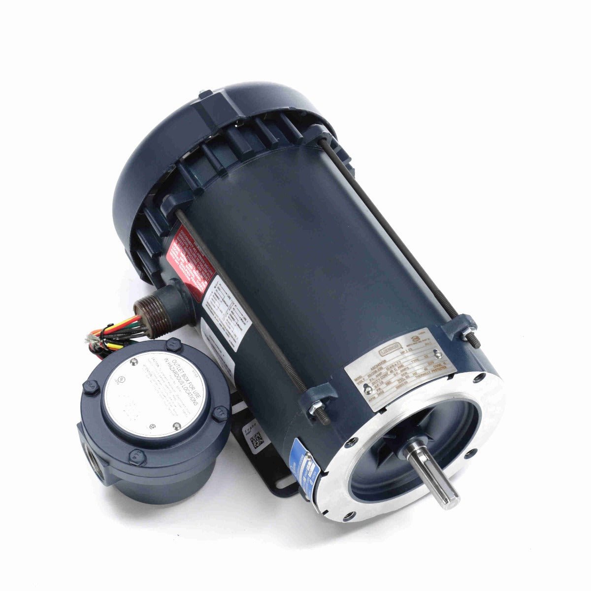 116615.00 Leeson Motor 1.5HP 3450RPM 56C EPFC 115/208 - 230Volt 1Phase - Square One Electric Motors & Pumps