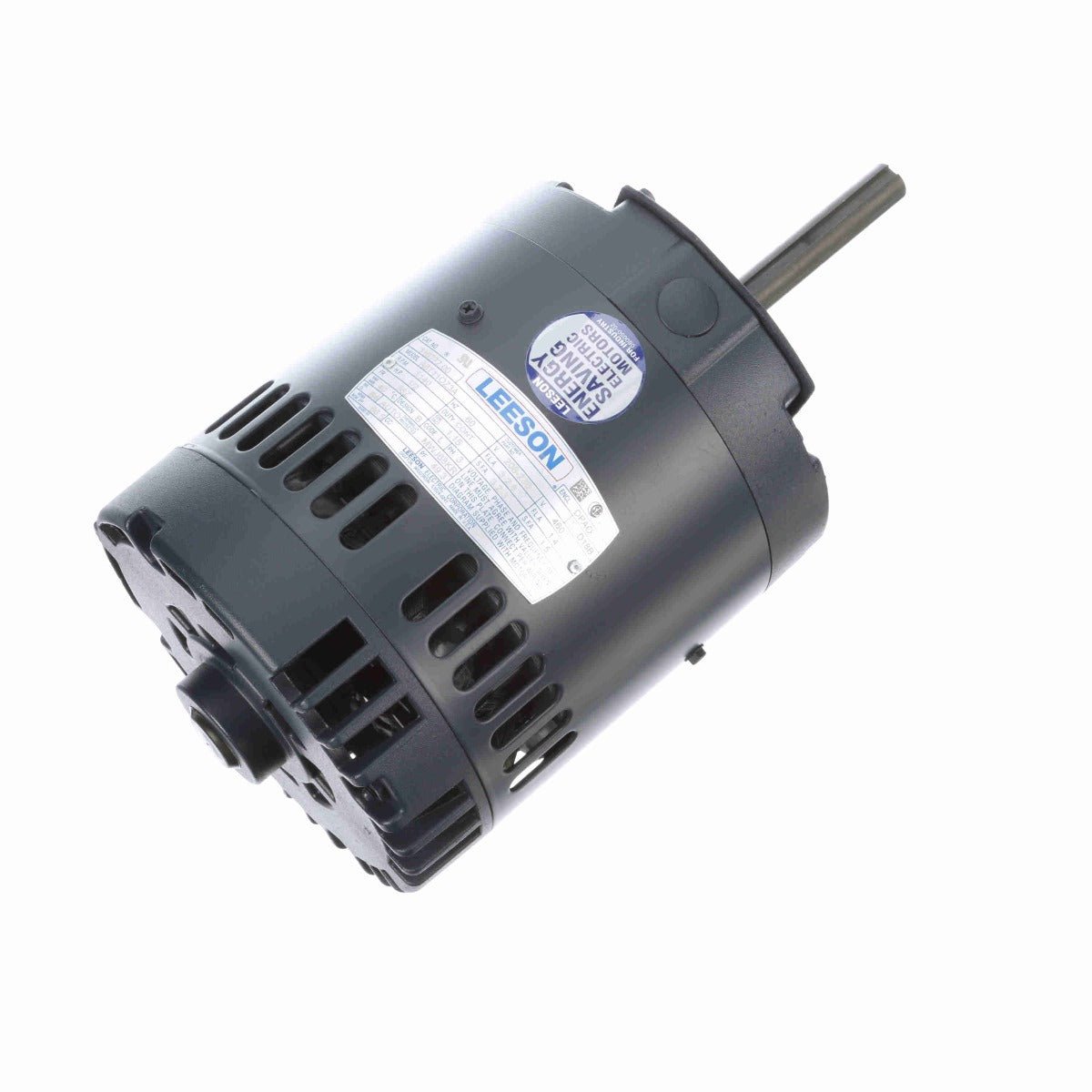 116772.00 Leeson Motor 1/2HP 1200RPM 56Y DP 208 - 230/460V 3Phase - Square One Electric Motors & Pumps