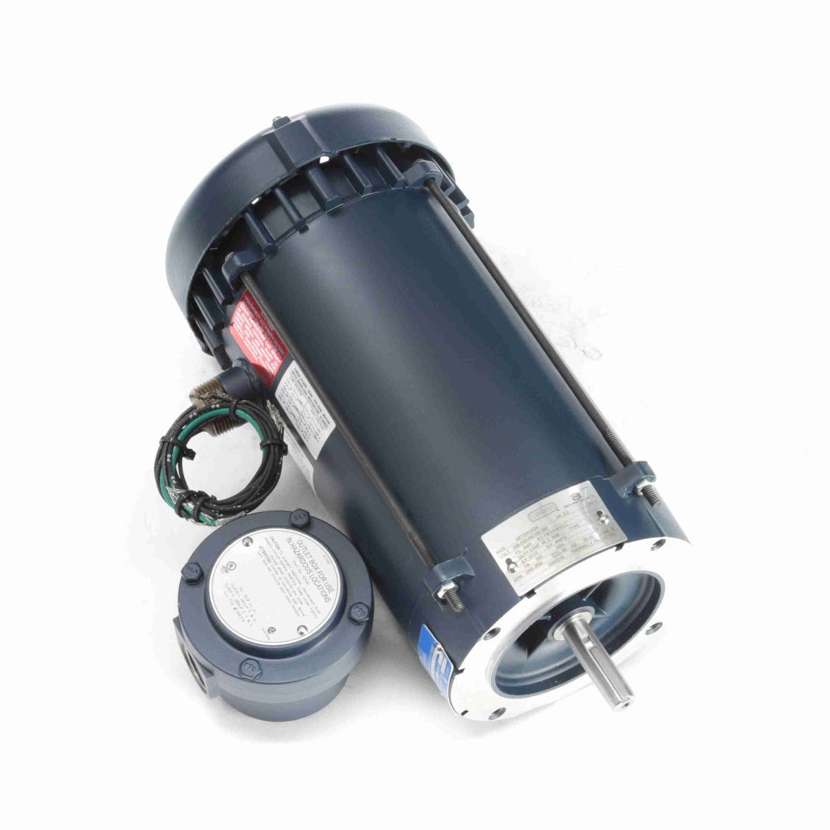119435.00 Leeson Motor 3HP 3450RPM 56C EPFC 208 - 230/460Volt 3Phase - Square One Electric Motors & Pumps