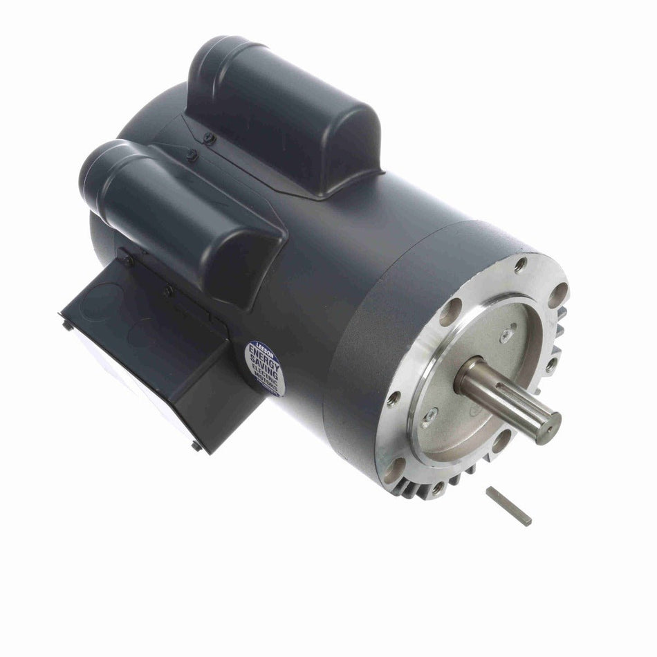 120073.00 Leeson Motor 2HP 1740RPM 145TC DP 115/208 - 230Volt 1 Phase C145K17DC4 - Square One Electric Motors & Pumps