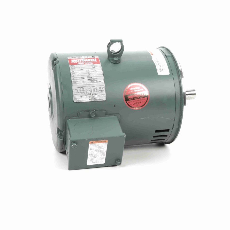 131518.00 Leeson AC Motor 3HP 1760RPM 182TC DP 208 - 230/460Volt Three Phase C182T17DC20 - Square One Electric Motors & Pumps