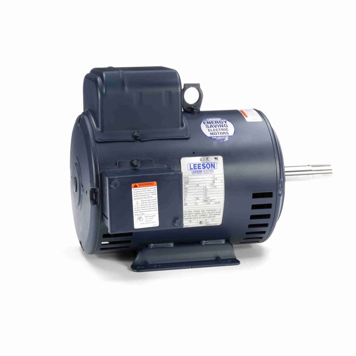 131605.00 Leeson Pump Motor 5HP 1740RPM 184JM DP 208 - 230Volt 1Phase - Square One Electric Motors & Pumps