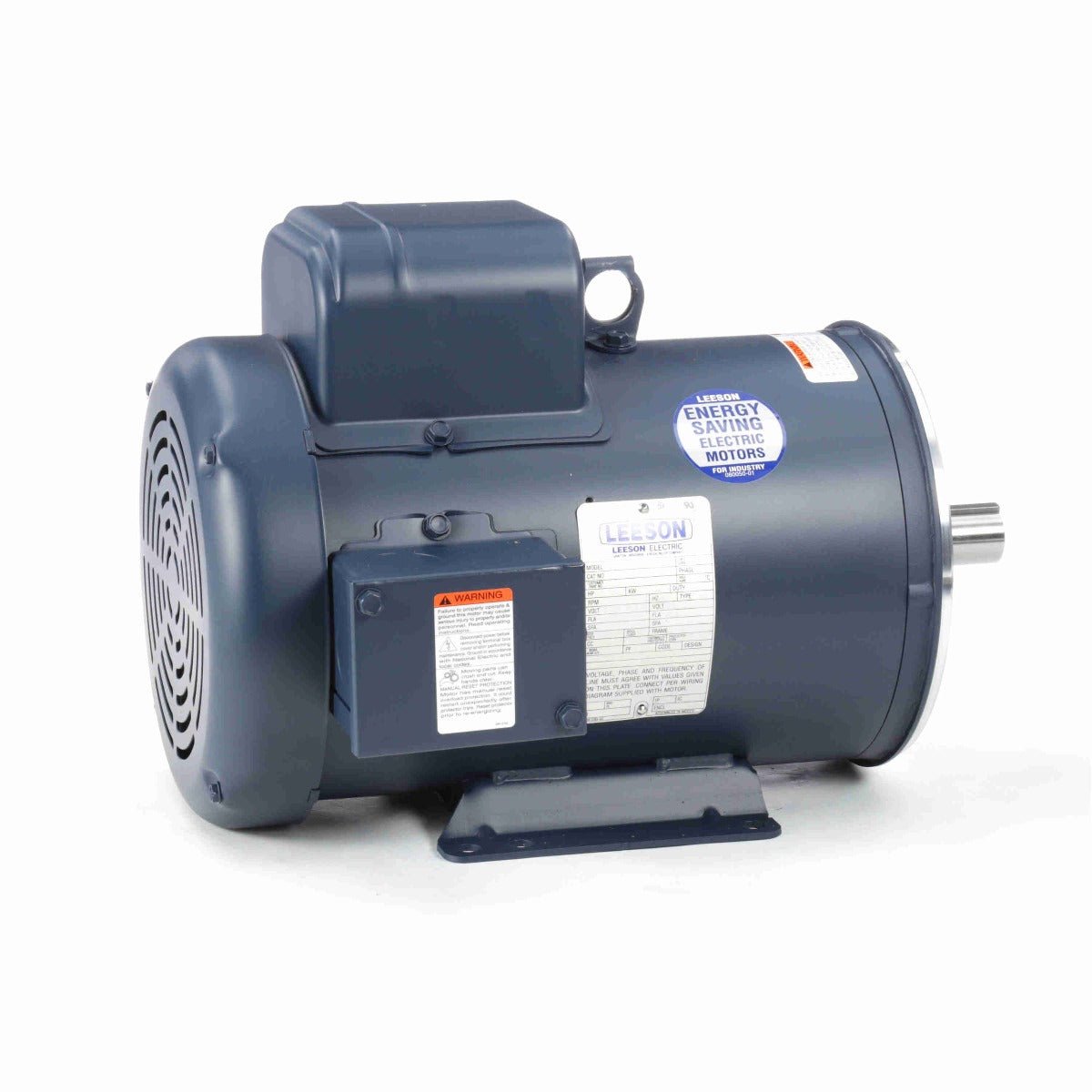131631.00 Leeson AC Motor 3HP 1740RPM 184TC TEFC 115/208 - 230Volt 1 Phase - Square One Electric Motors & Pumps