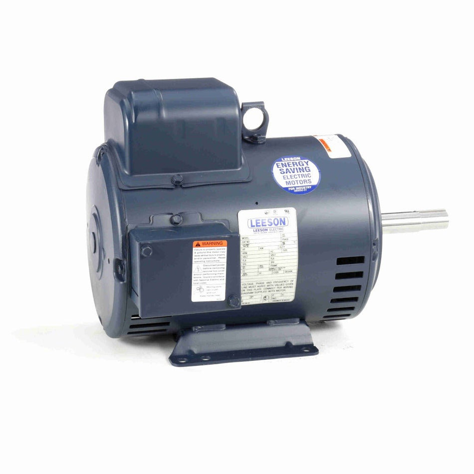 131641.00 Leeson Pump 5HP 3500RPM 184JM DP 115/208 - 230Volt 1Phase - Square One Electric Motors & Pumps