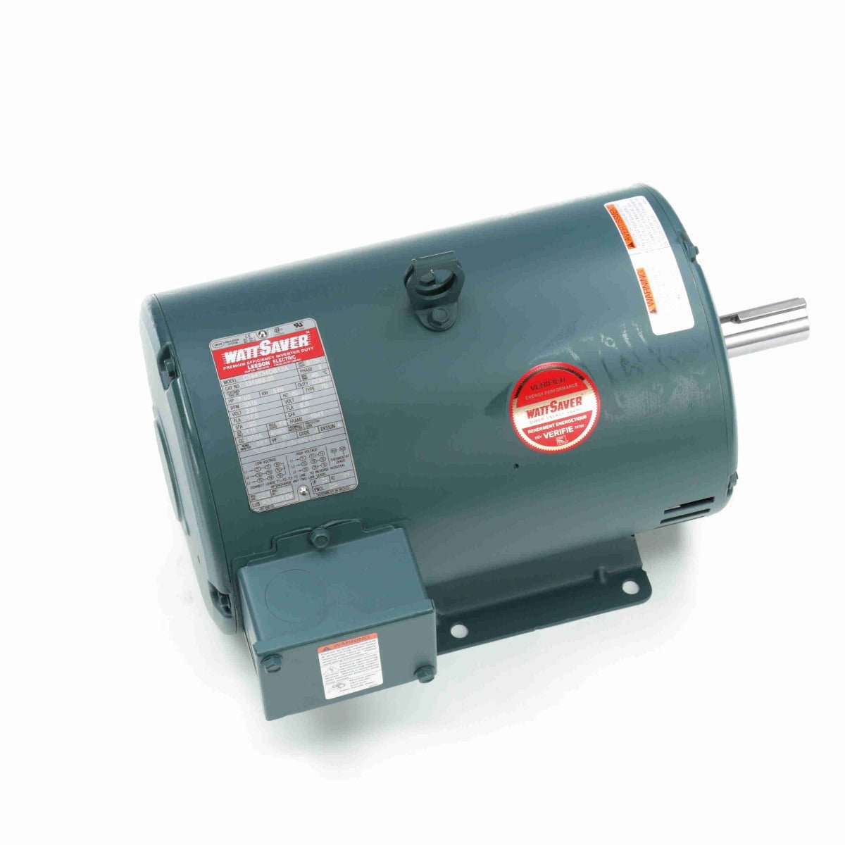 131988.00 Leeson Motor 7.5HP 3515RPM 184T DP 208 - 230/460Volt 3Phase - Square One Electric Motors & Pumps