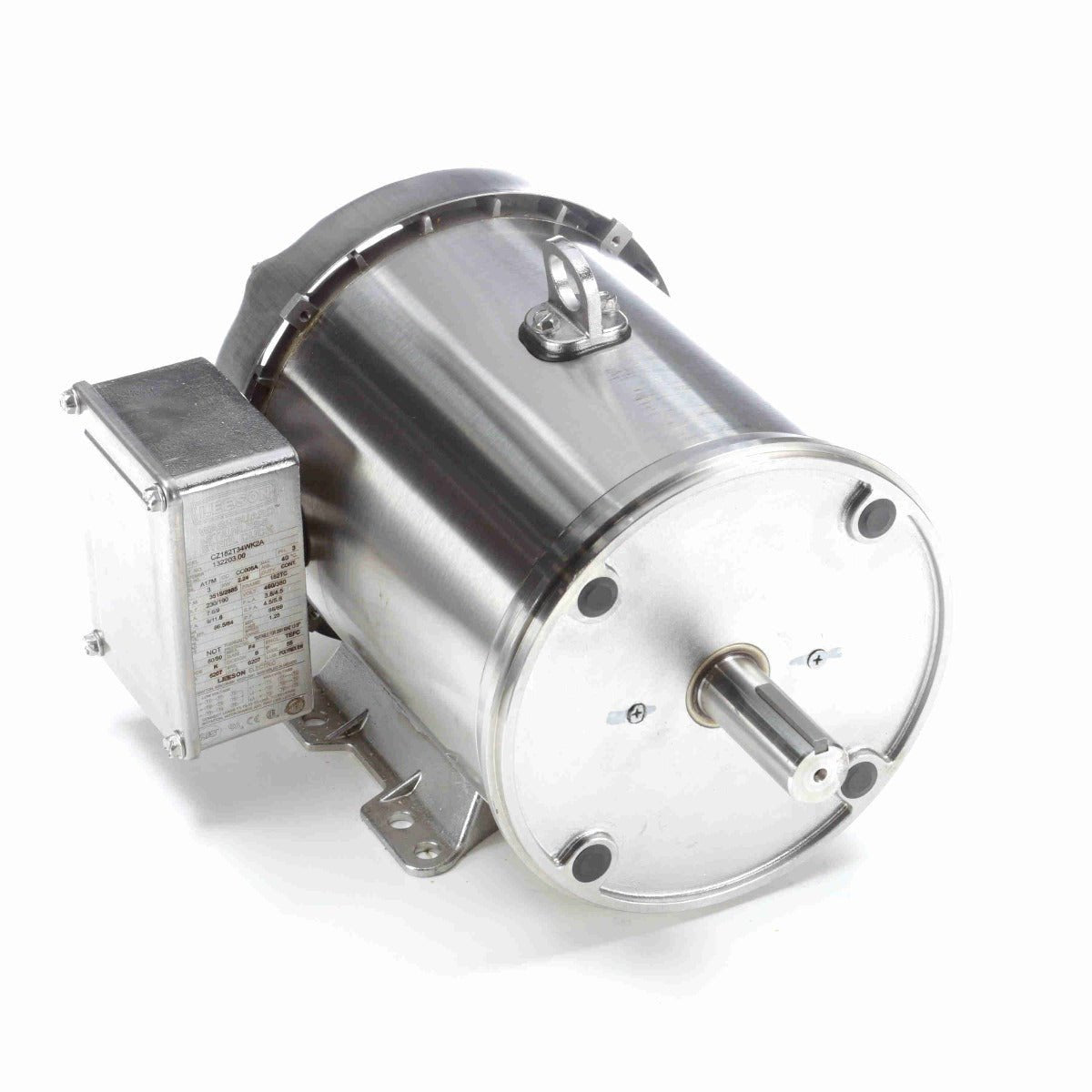 132206.00 Leeson Motor 3HP 1760RPM 182TC TEFC 208 - 230/460Volt 3Phase - Square One Electric Motors & Pumps