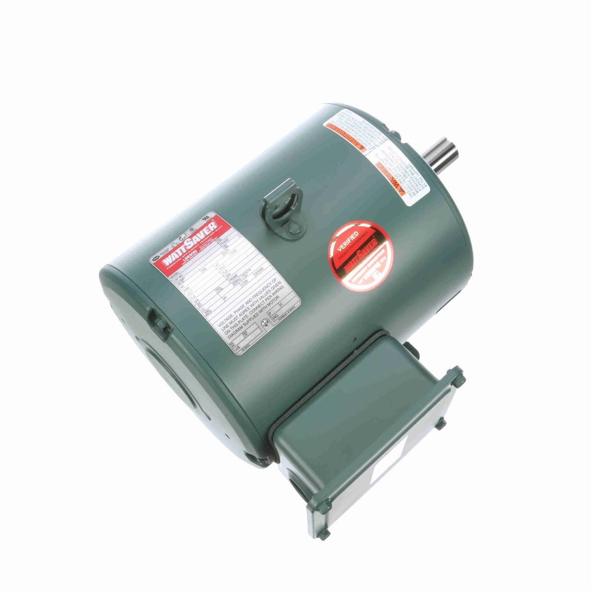 132234.00 Leeson Motor 3HP 1760RPM 182T TEFC 208 - 230/460Volt 3 Phase - Square One Electric Motors & Pumps