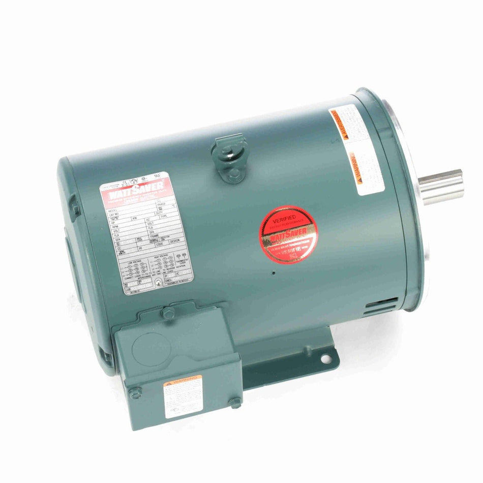 132242.00 Leeson AC Motor 5HP 3515RPM 184TC DP 208 - 230/460Volt Three Phase - Square One Electric Motors & Pumps