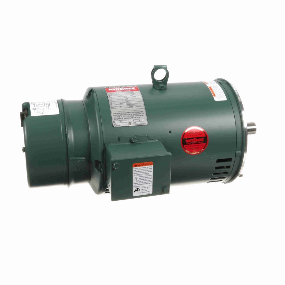 132471.00 Leeson Brake Motor 5HP 1740RPM 184TC DP 208 - 230/460Volt 3Phase - Square One Electric Motors & Pumps