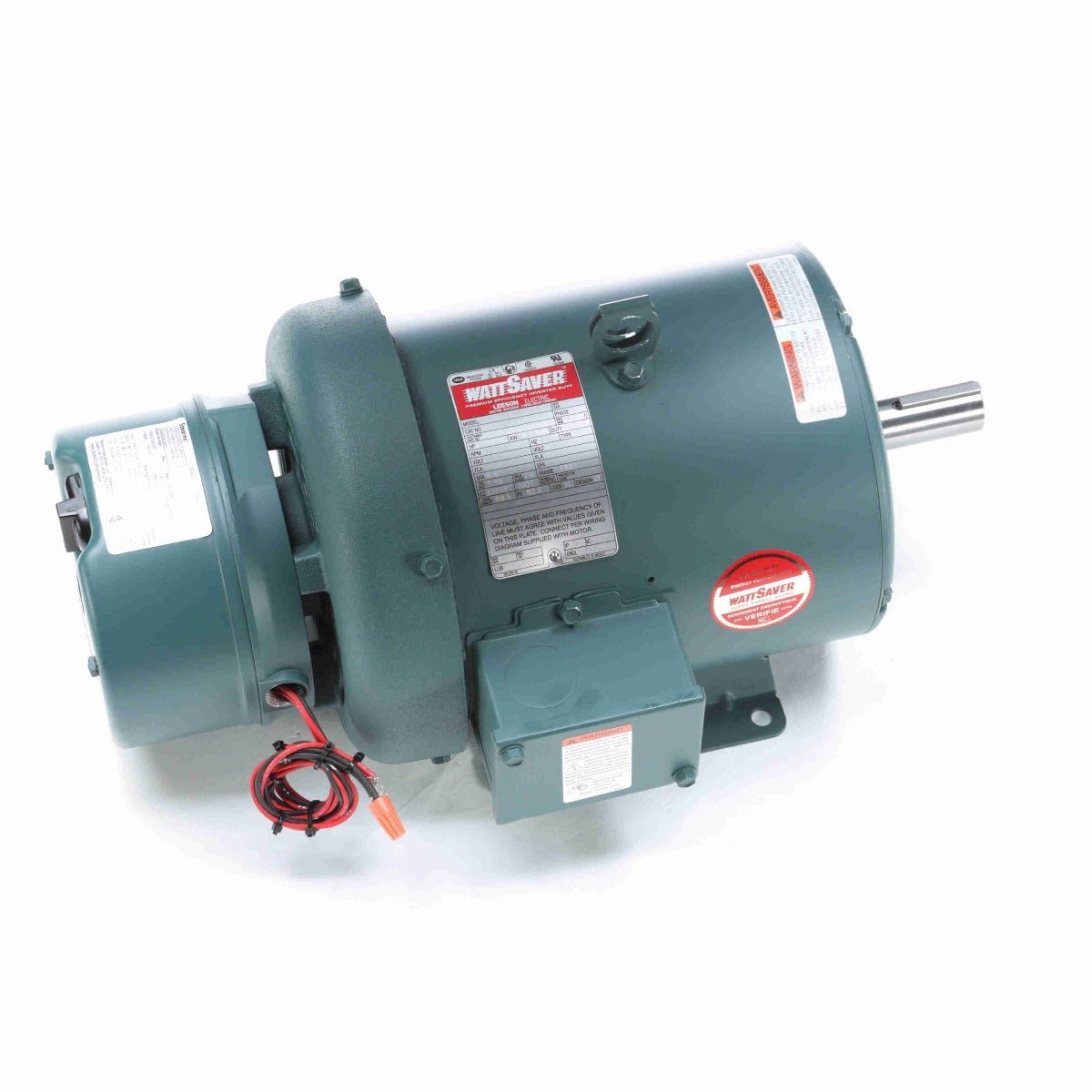 132475.00 Leeson Brake Motor 3HP 1800RPM 182T TEFC 230/460Volt 3Phase - Square One Electric Motors & Pumps